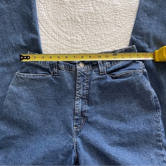 French Dressing Jeanswear Paris Womens High Waisted Flare Size 10 Long/T… - Picture 9 of 9